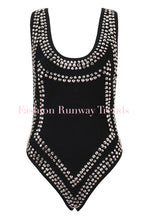 Load image into Gallery viewer, Bodysuit Studded
