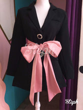 Load image into Gallery viewer, Blazer Pink pale Bow