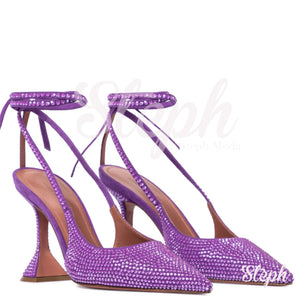 Amina Purple Salones Style