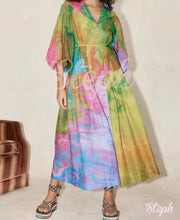 Load image into Gallery viewer, Vestido Love Tie Dye