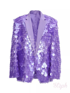 The Attico stylish purple