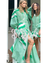 Load image into Gallery viewer, Green Paradise Dress